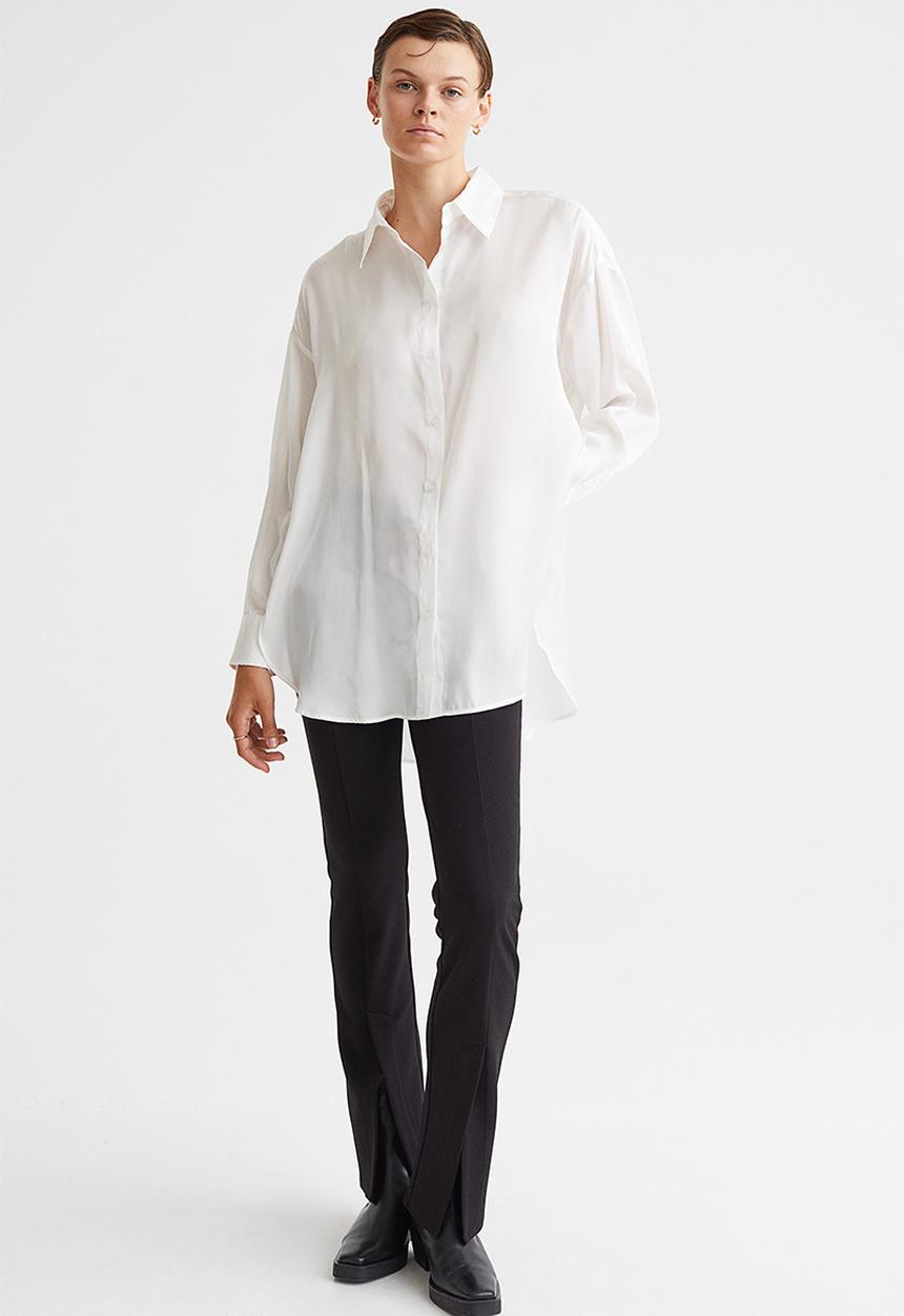H&M - Oversized blouse - white