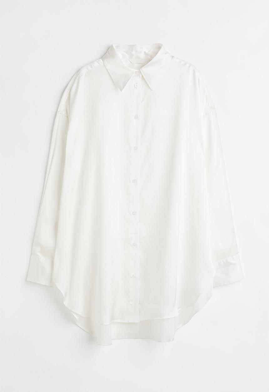 H&M - Oversized blouse - white