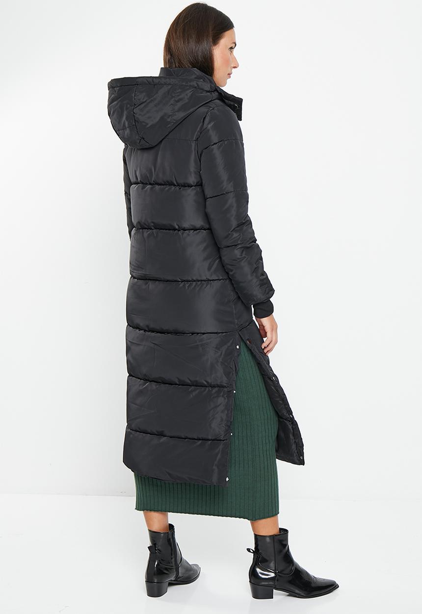 dailyfriday - Longline puffer - black