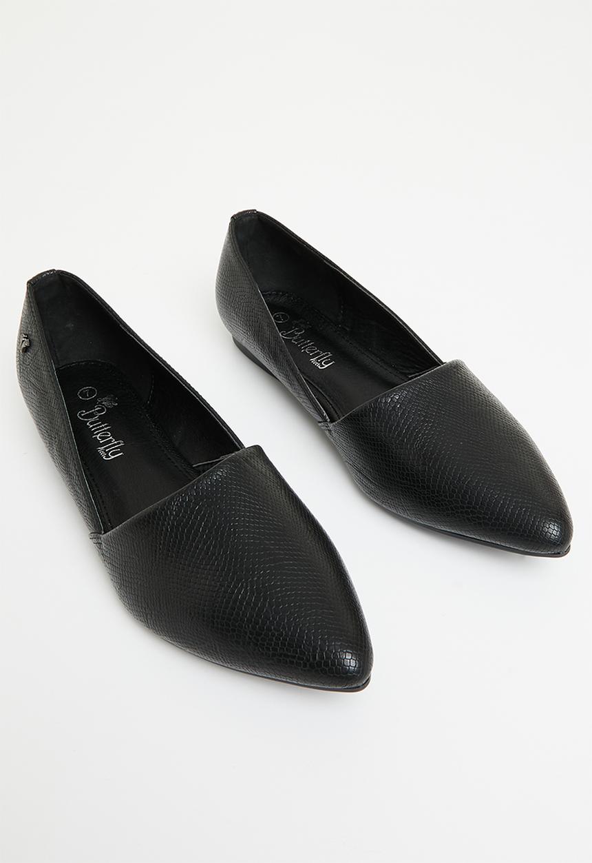 Butterfly Feet - Glimmer 1 pump - black