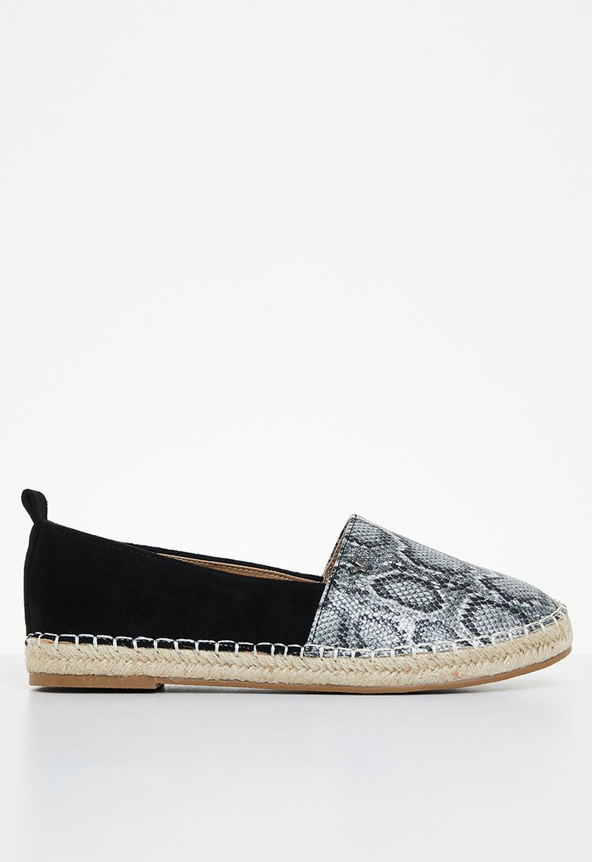 Butterfly Feet - Brooks 1 espadrille - black