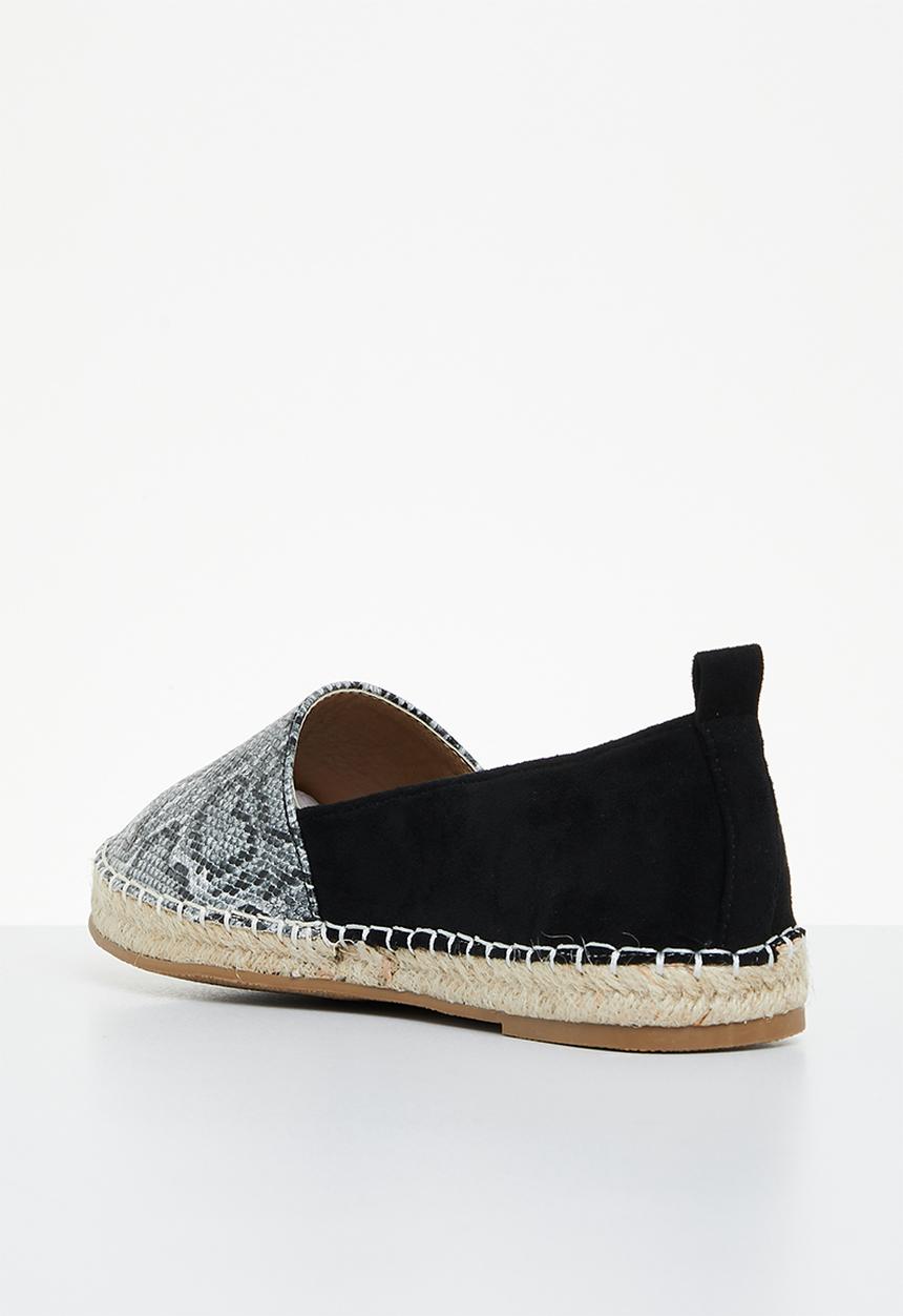 Butterfly Feet - Brooks 1 espadrille - black
