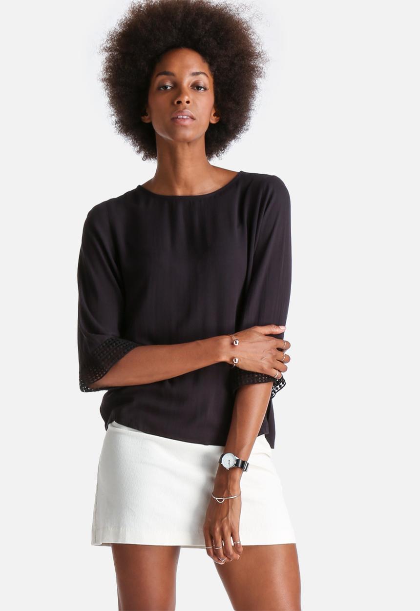 Jacqueline de Yong - Regard 3/4 Lace Top