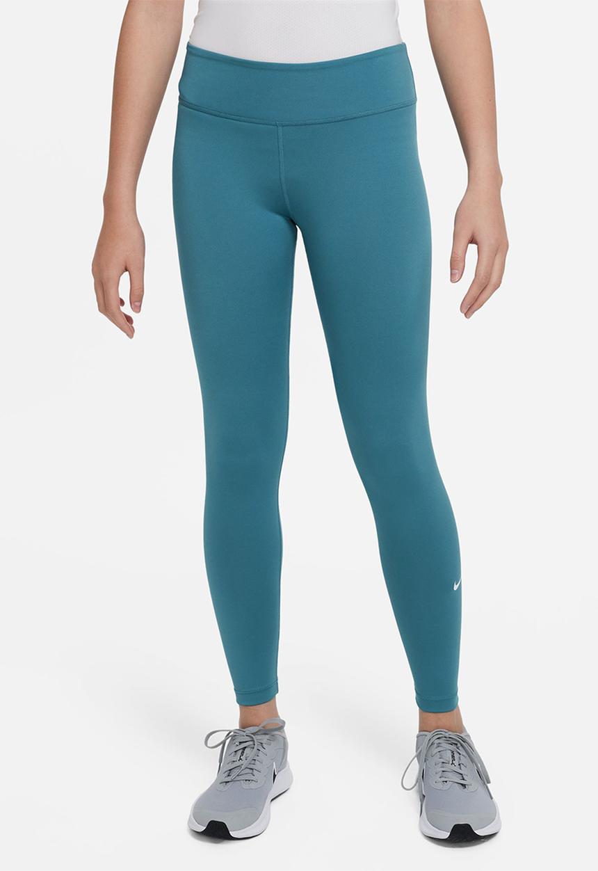Nike - G nike dri-fit one legging - mineral teal & white