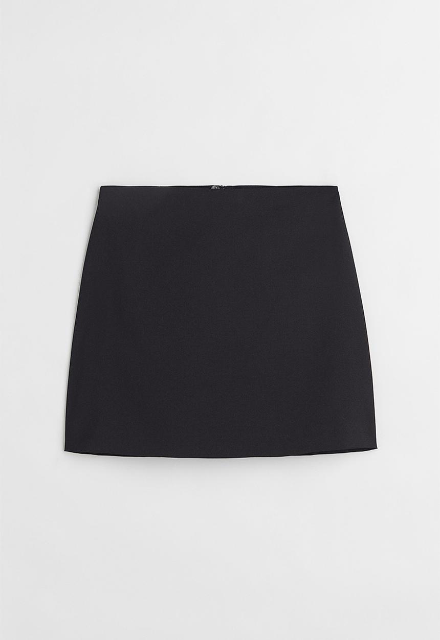 H&M - Mini skirt - black