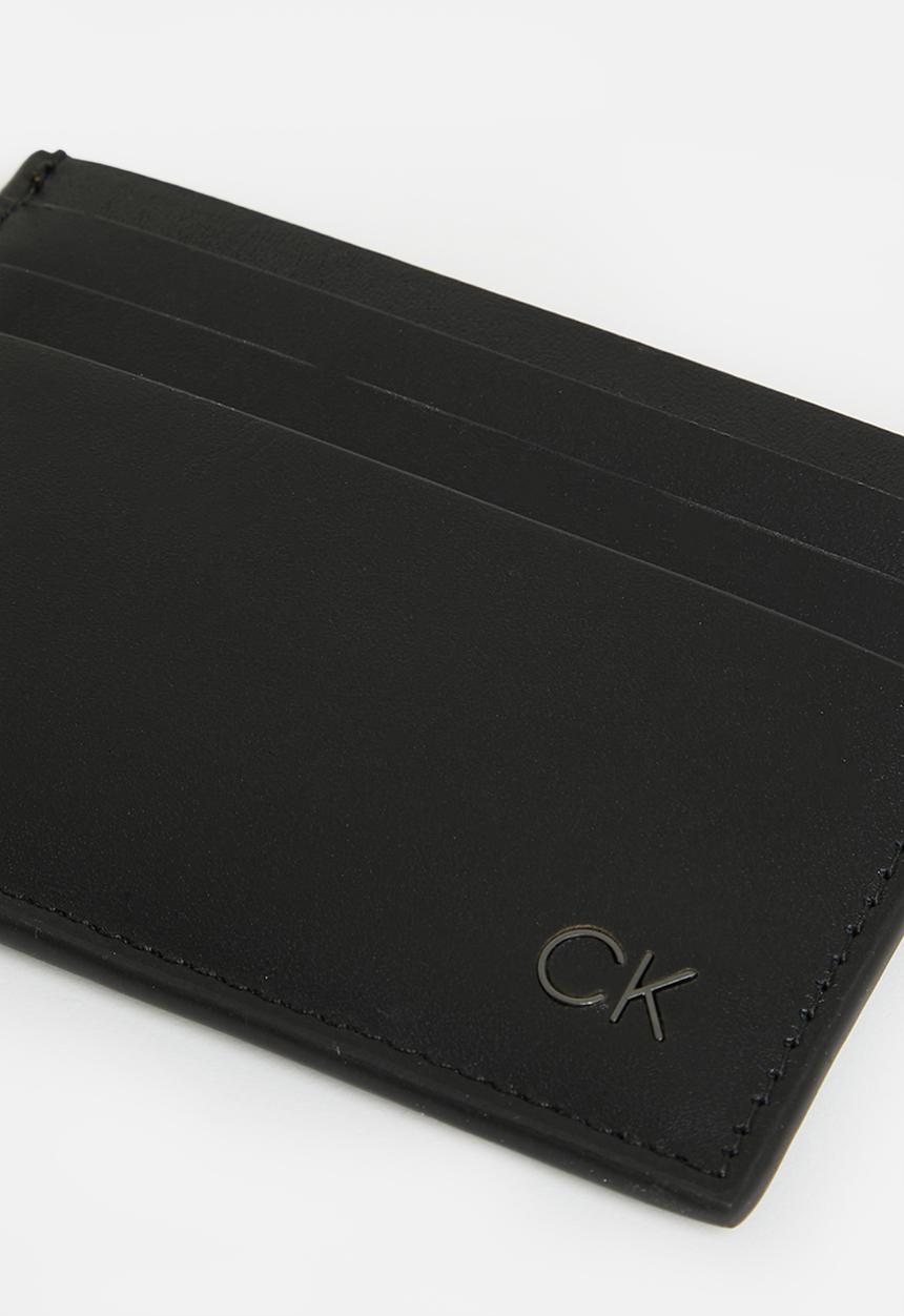 Calvin Klein - Smooth ck cardholder - black