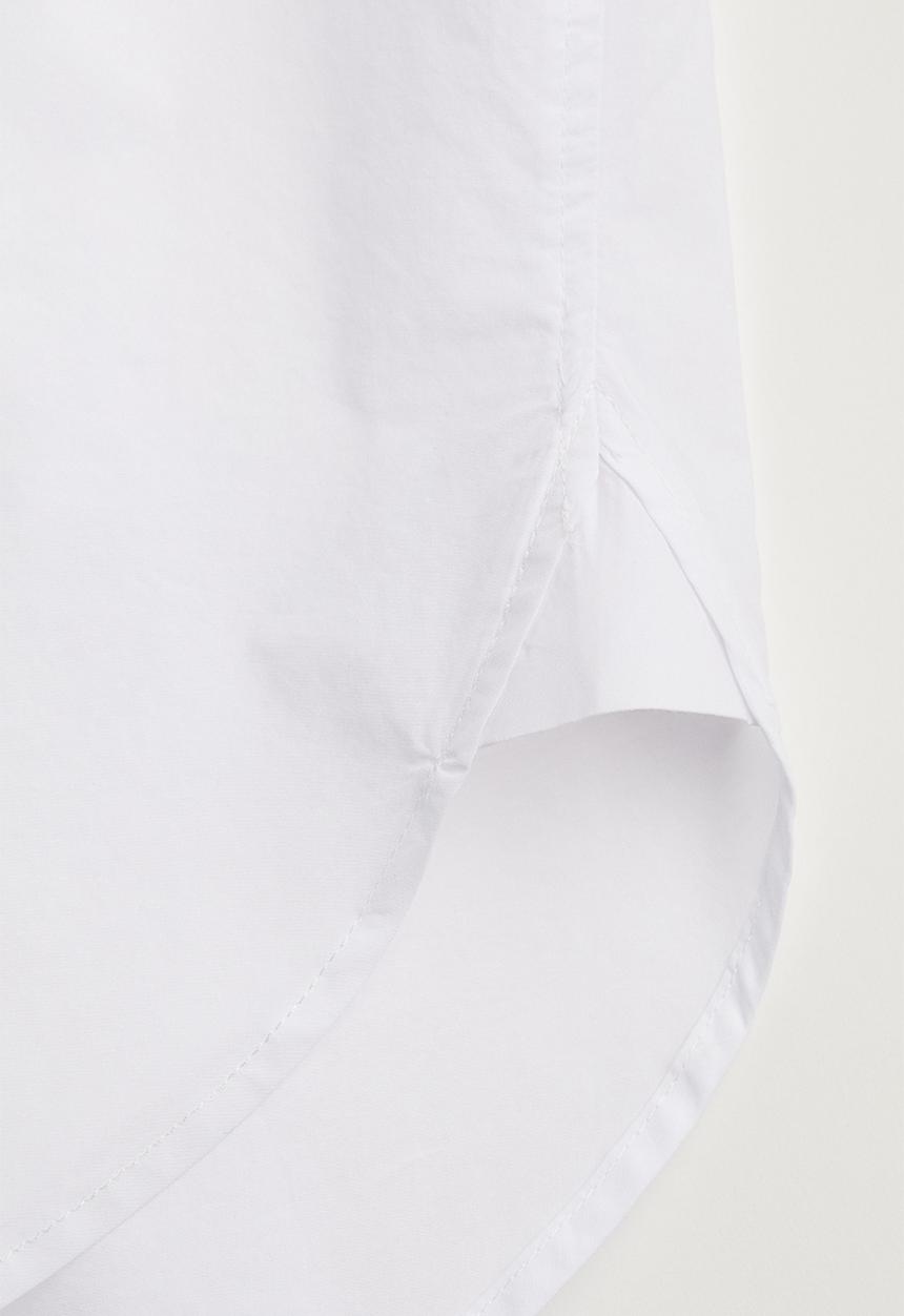 H&M - Cotton poplin shirt - white