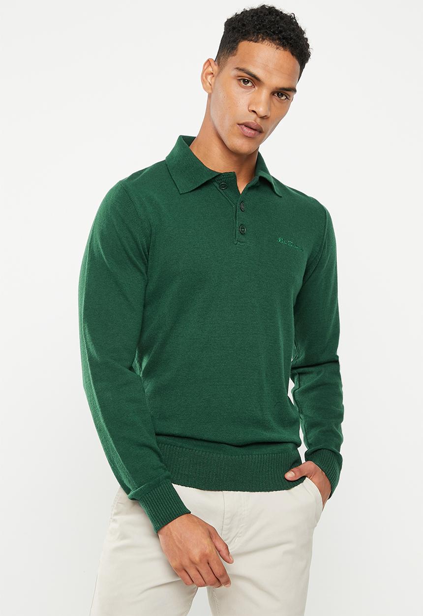Ben Sherman - Sportshirt Knit - olive