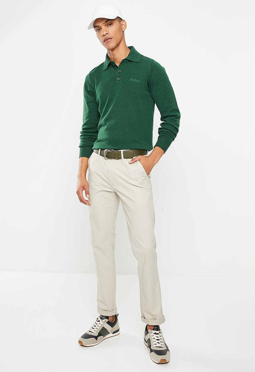 Ben Sherman - Sportshirt Knit - olive