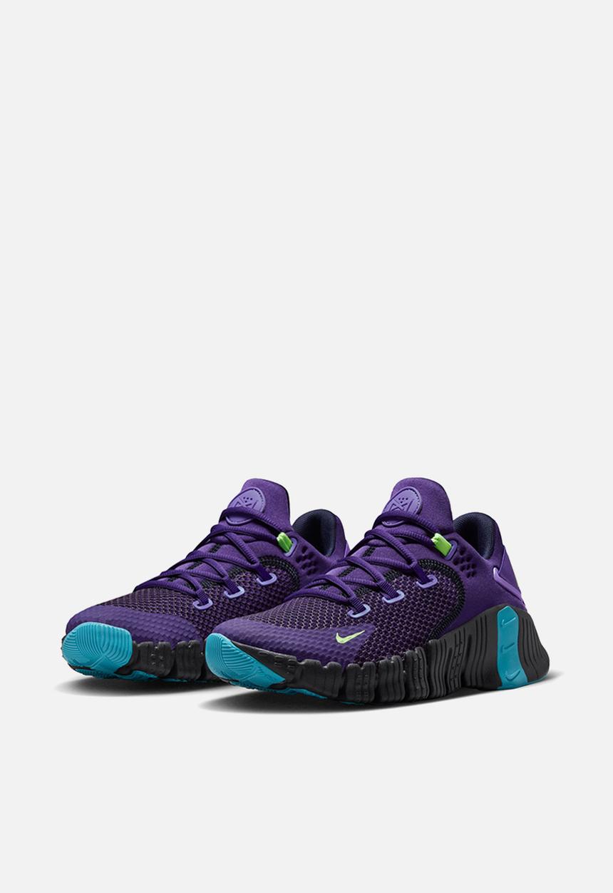 Nike - Nike free metcon 4 - deep purple/barely volt-blackened blue