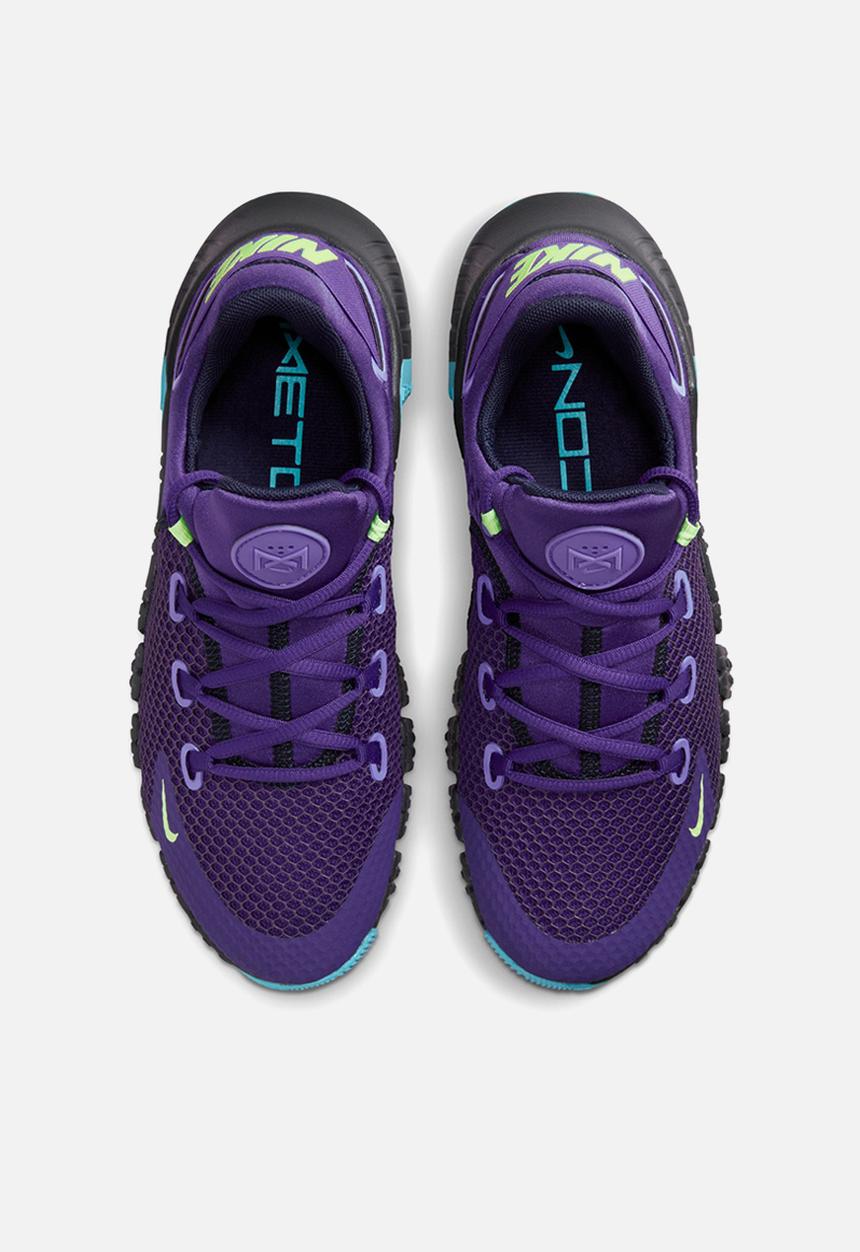 Nike - Nike free metcon 4 - deep purple/barely volt-blackened blue