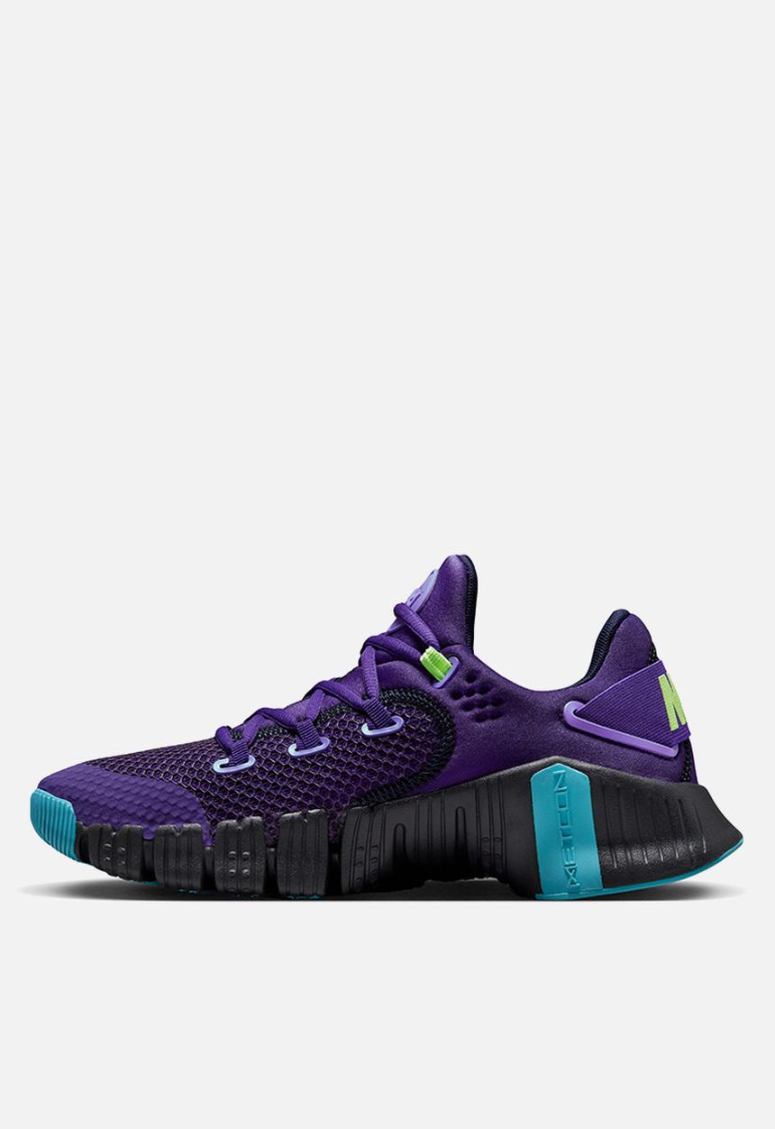 Nike - Nike free metcon 4 - deep purple/barely volt-blackened blue
