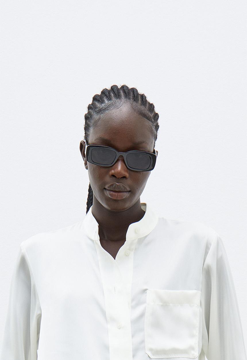 H&M - Oversized shirt - white
