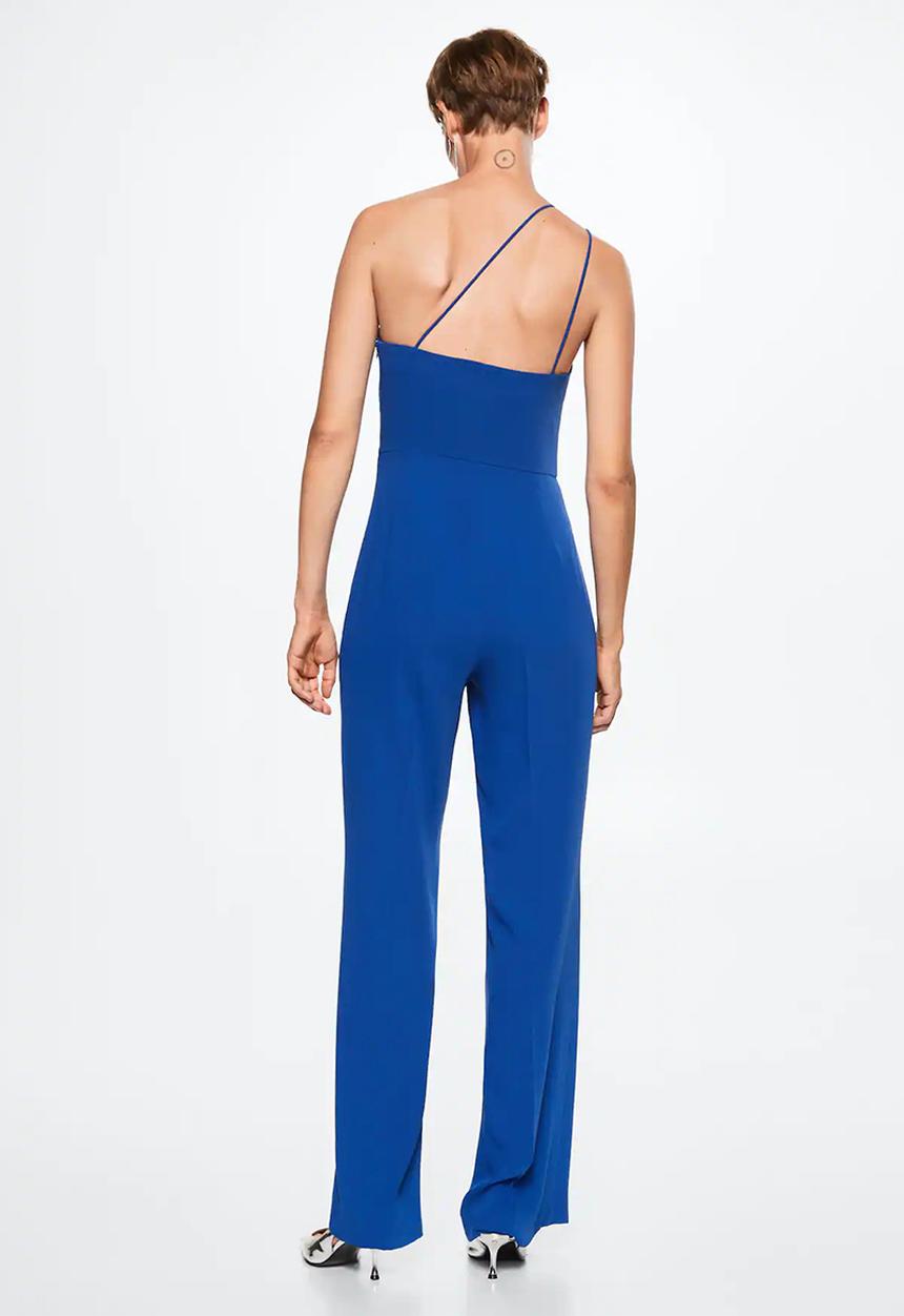 MANGO - One-piece suit jaca - mid blue
