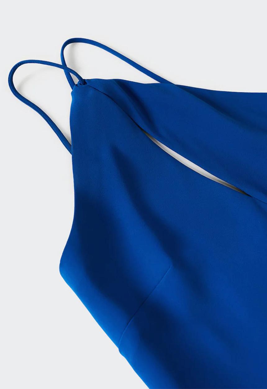 MANGO - One-piece suit jaca - mid blue