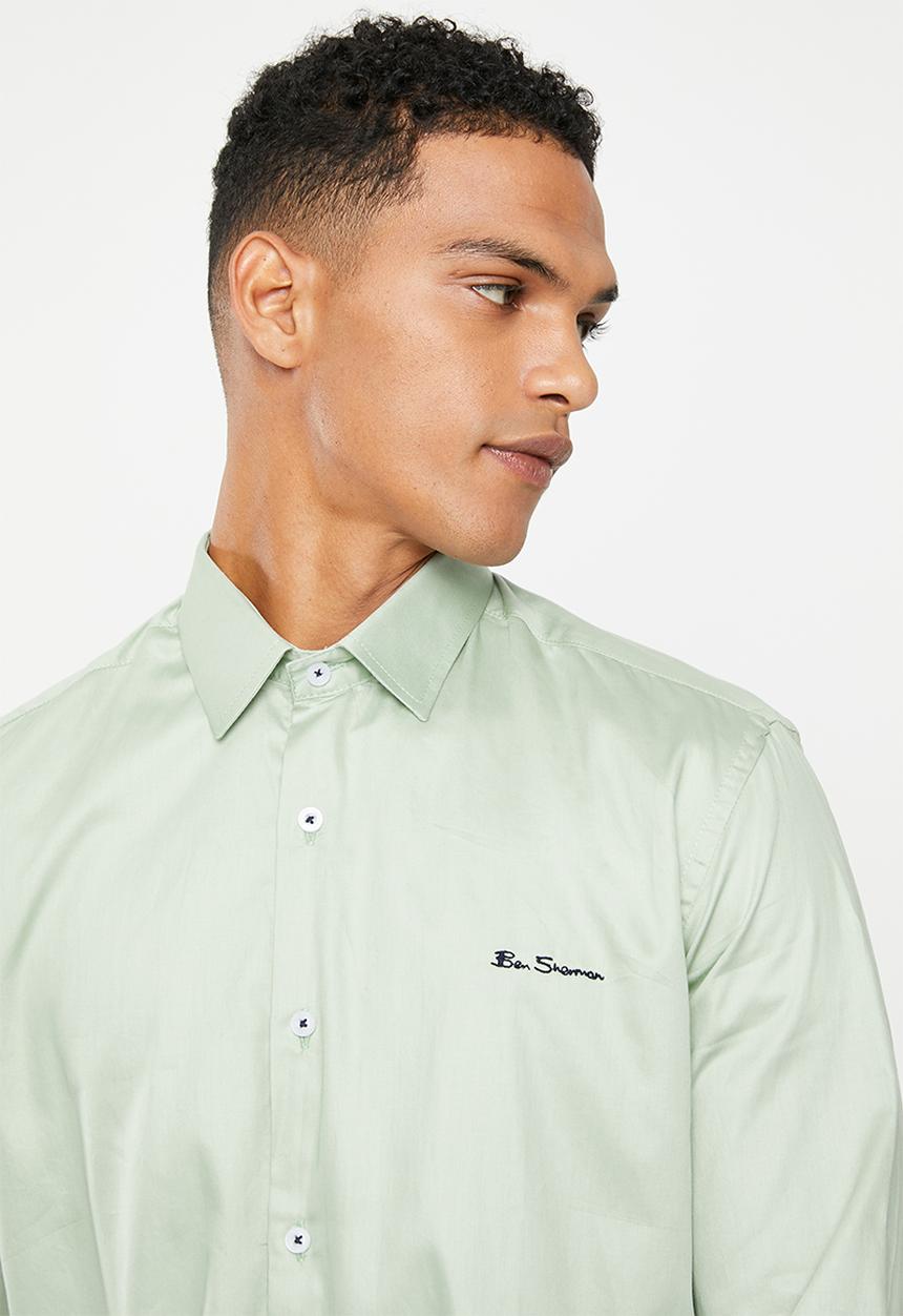 Ben Sherman - Ben shirt - sage