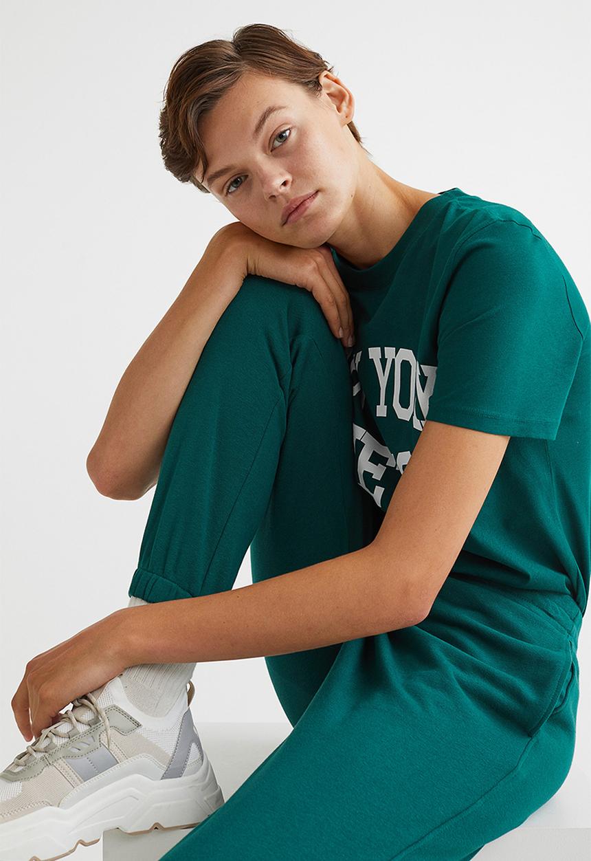 H&M - Joggers - dark green