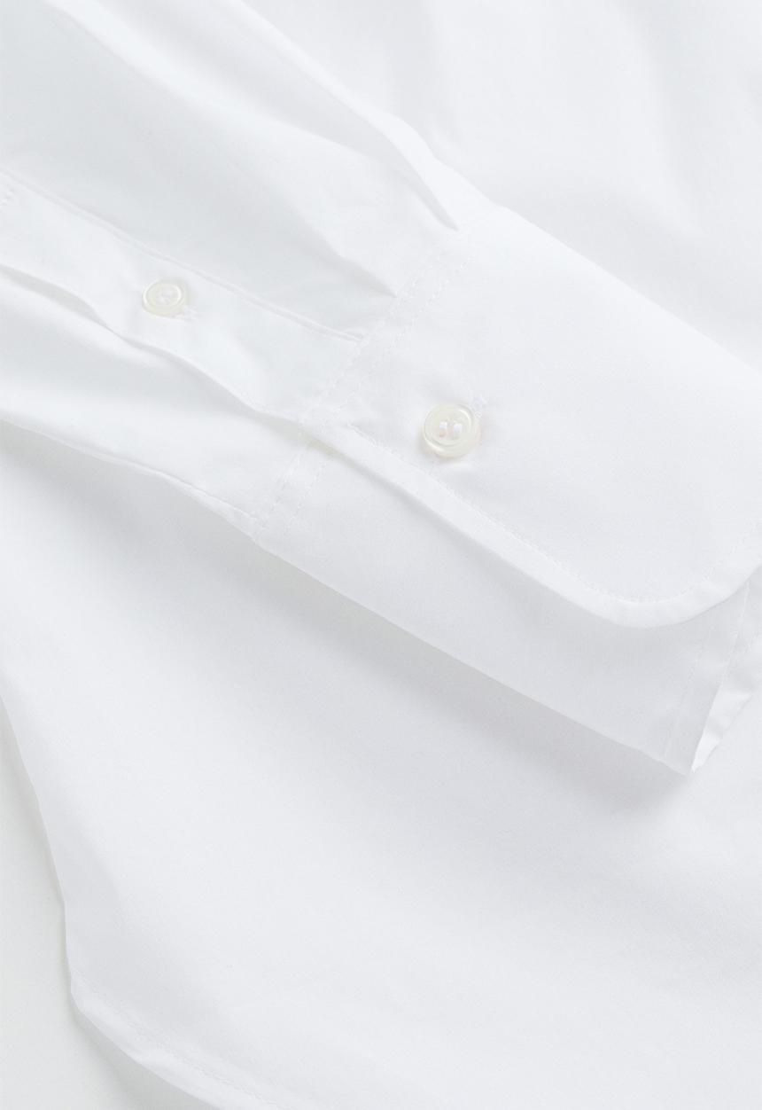 H&M - Cotton-blend shirt - white