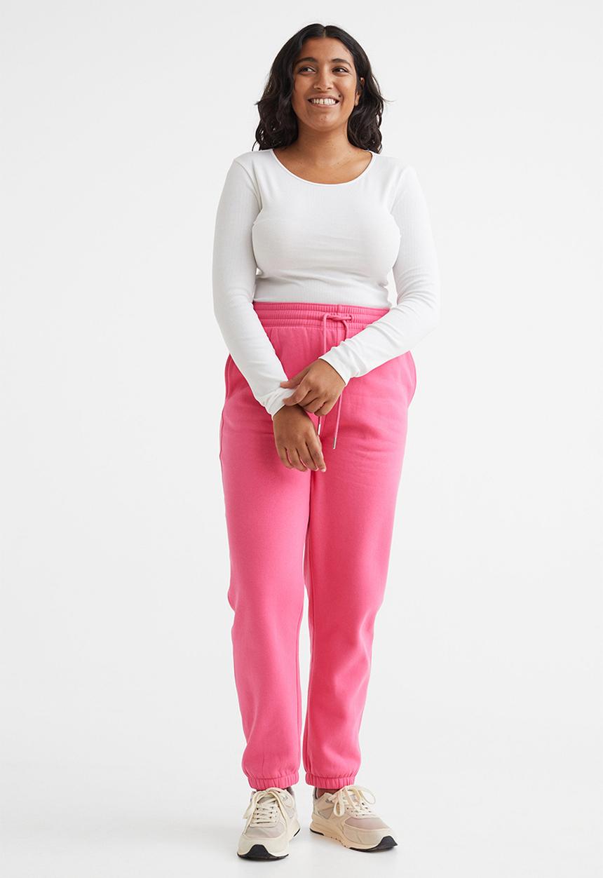 H&M - Cotton-blend sweatpants - pink