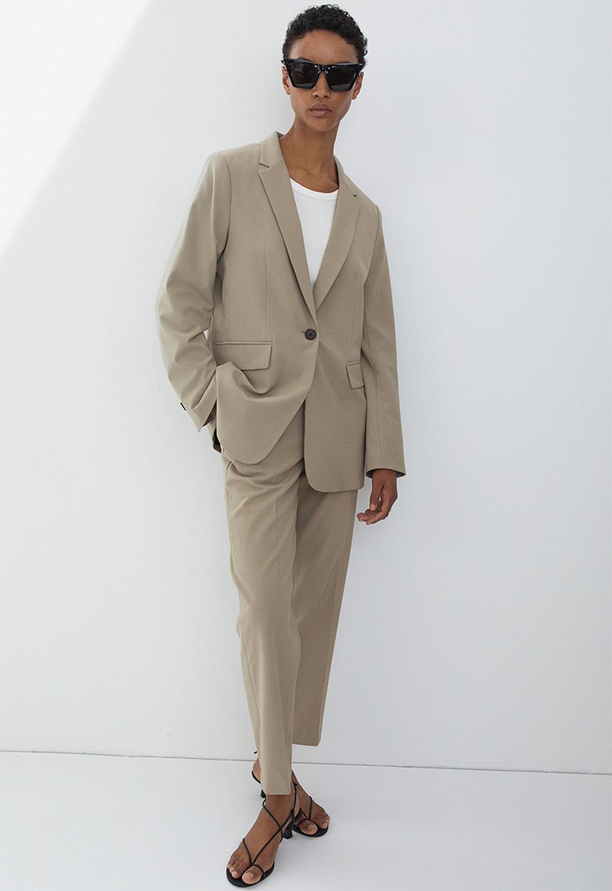 H&M - Single-breasted jacket - beige