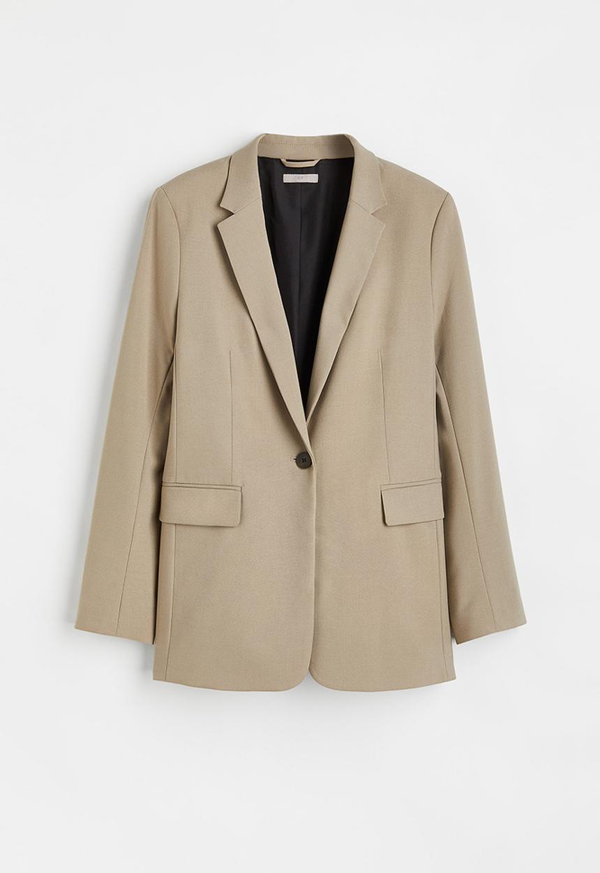 H&M - Single-breasted jacket - beige