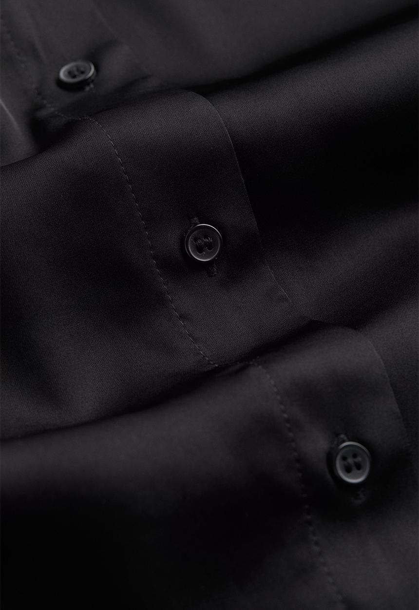 H&M - V-neck blouse - black