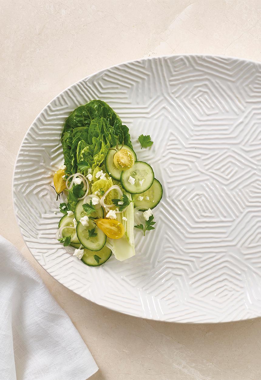 Maxwell & Williams - Dune oval platter - white