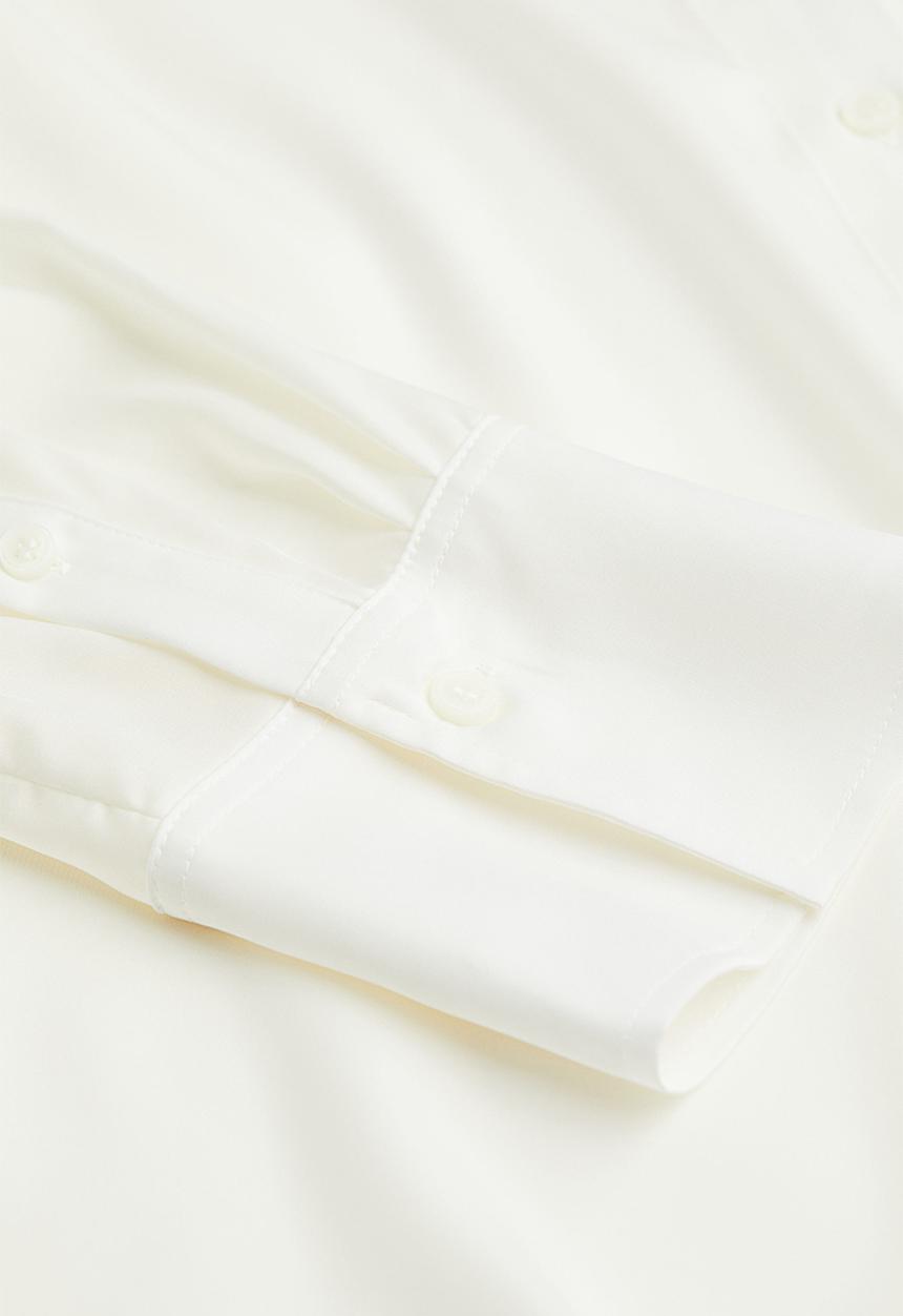 H&M - V-neck blouse - cream