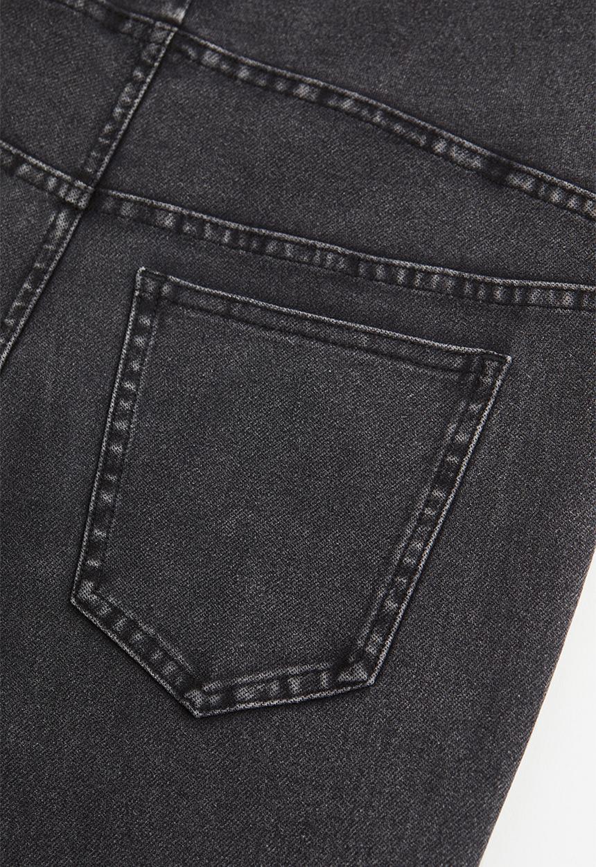 H&M - Mama jeggings - dark grey denim