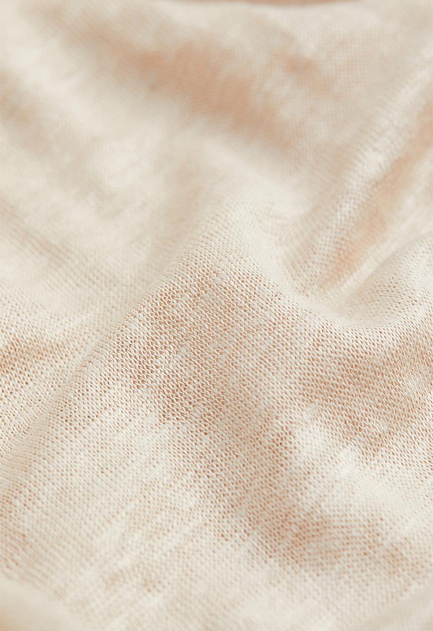 H&M - Linen jersey vest top - light beige