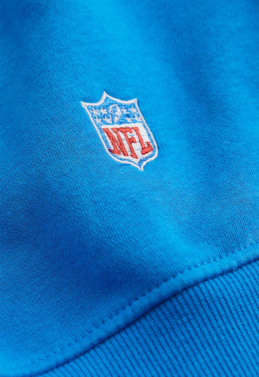 H&M - Motif-detail sweatshirt - bright blue/nfl