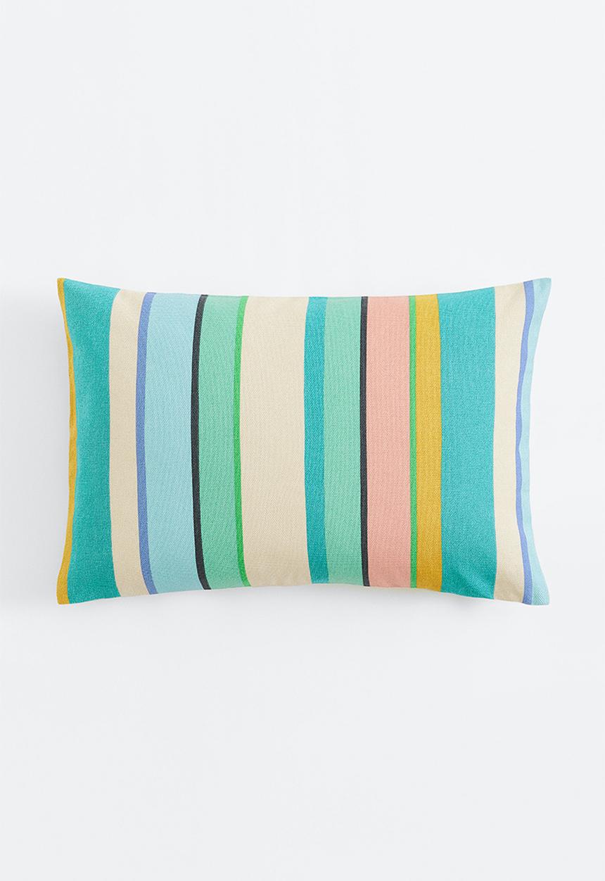 H&M - Striped cushion cover - multi