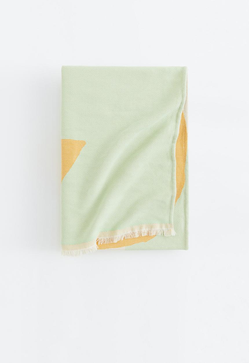 H&M - Jacquard-weave blanket - multi