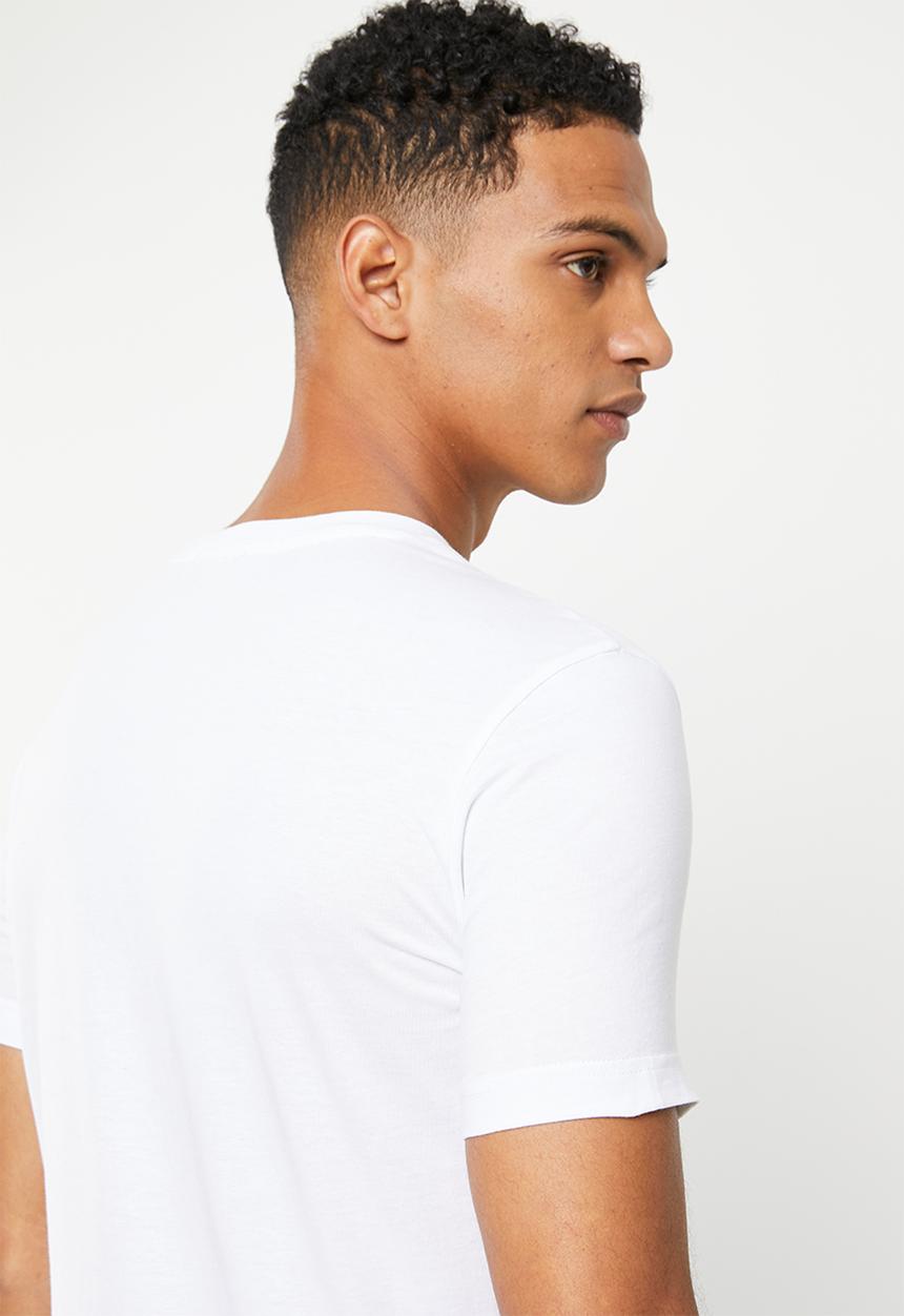 Calvin Klein - Core institutional logo slim tee - white