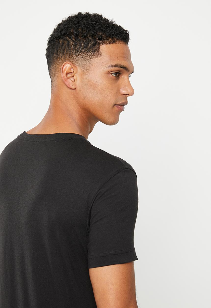 Calvin Klein - Core institutional logo slim tee-  black