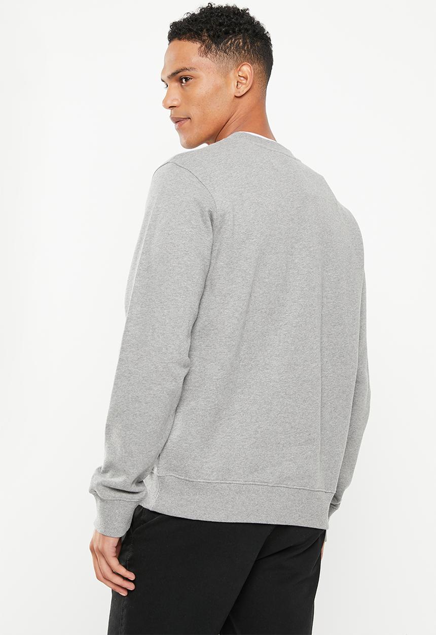 Calvin Klein - Core monogram crewneck - grey