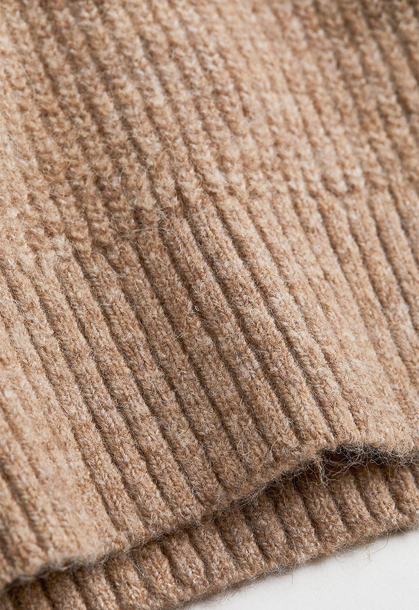 H&M - Rib-knit jumper - beige