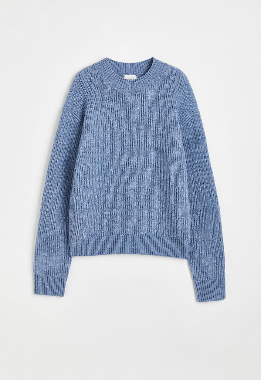H&M - Rib-knit jumper - blue