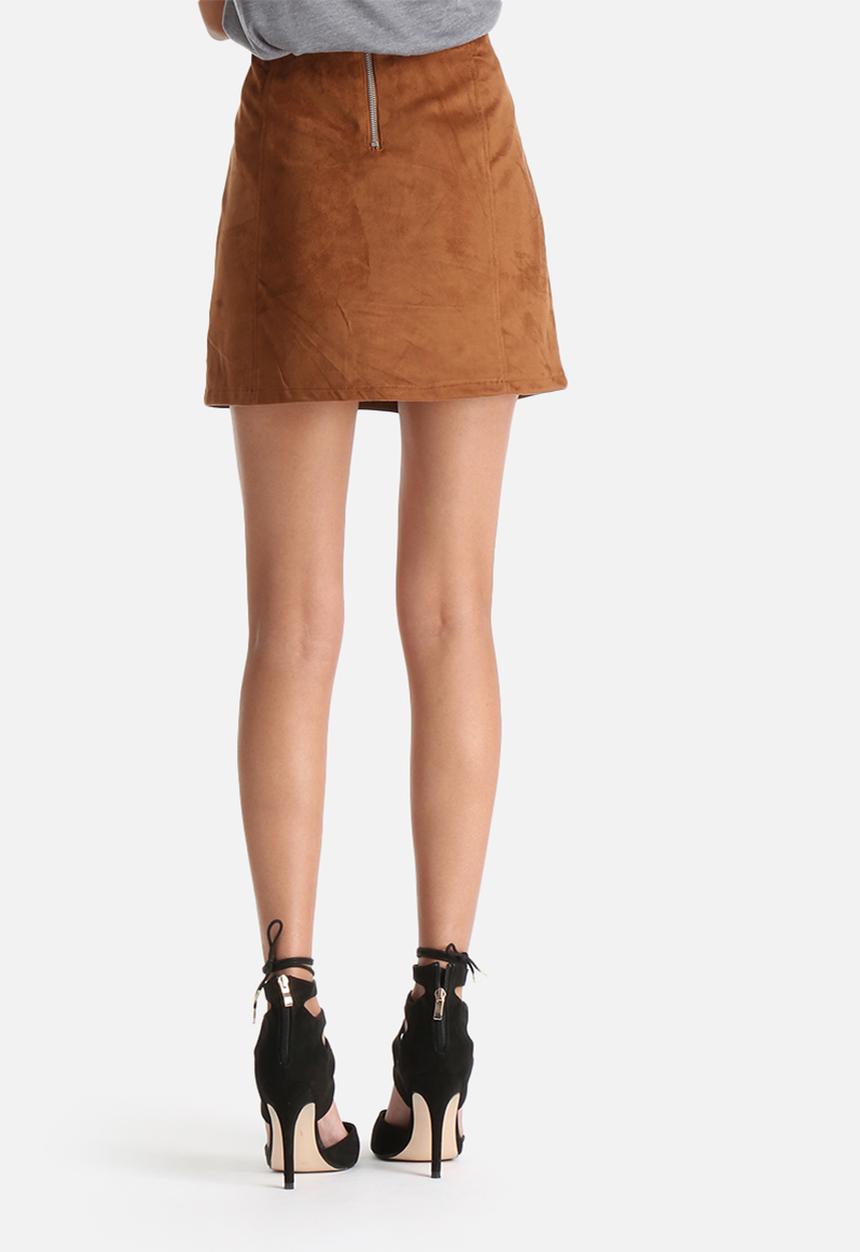 Vero Moda - Sunny Faux Suede Skirt