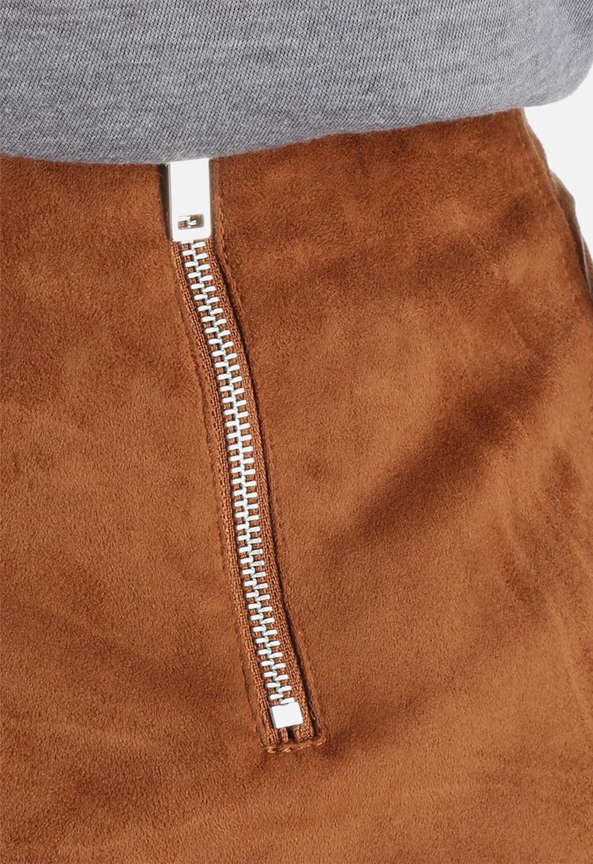 Vero Moda - Sunny Faux Suede Skirt