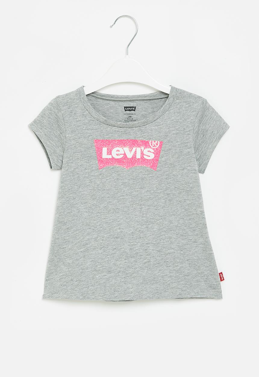 Levi’s® - Lvg short sleeve batwing a-line tee - grey heather
