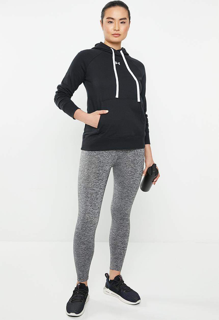 Under Armour - Rival fleece hb hoodie - black/white