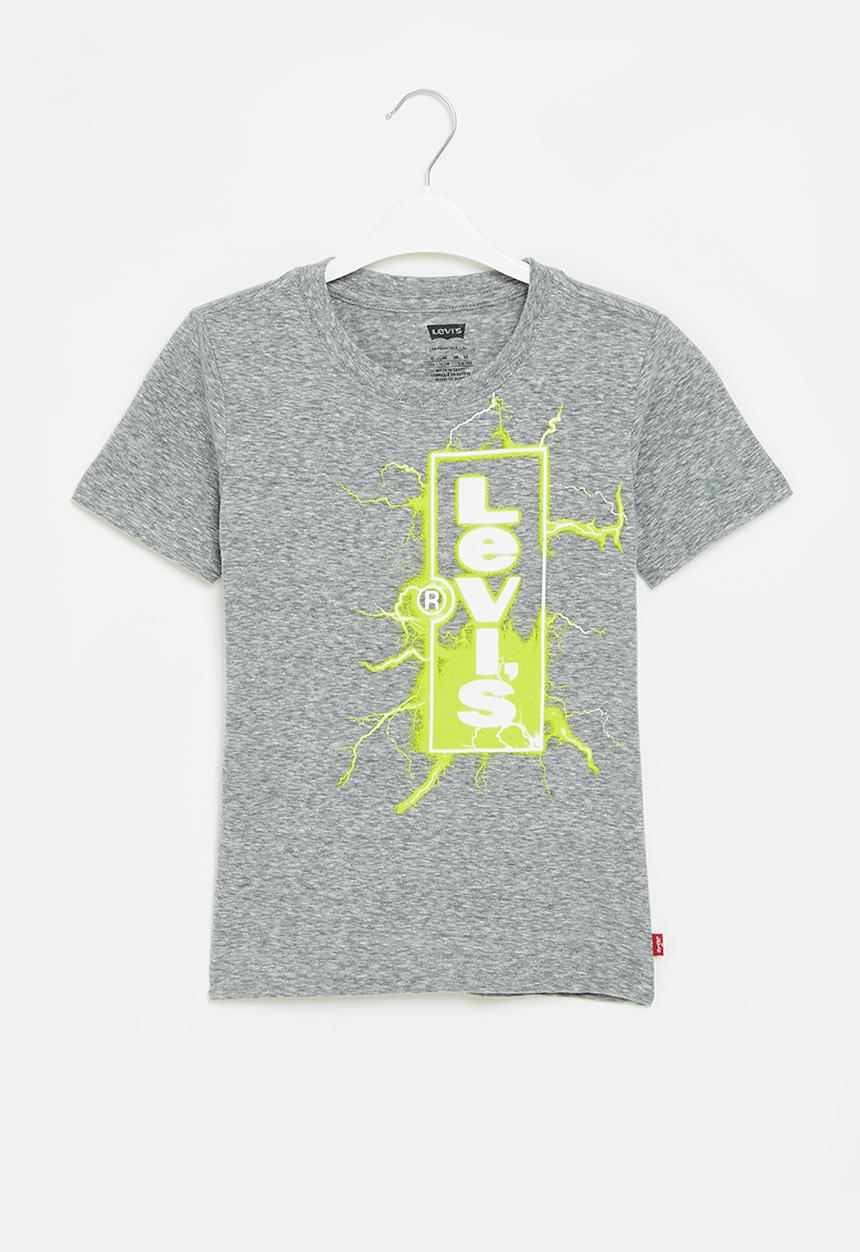 Levi’s® - Lvb lightning strike tee shirt - gargoyle cloud heather