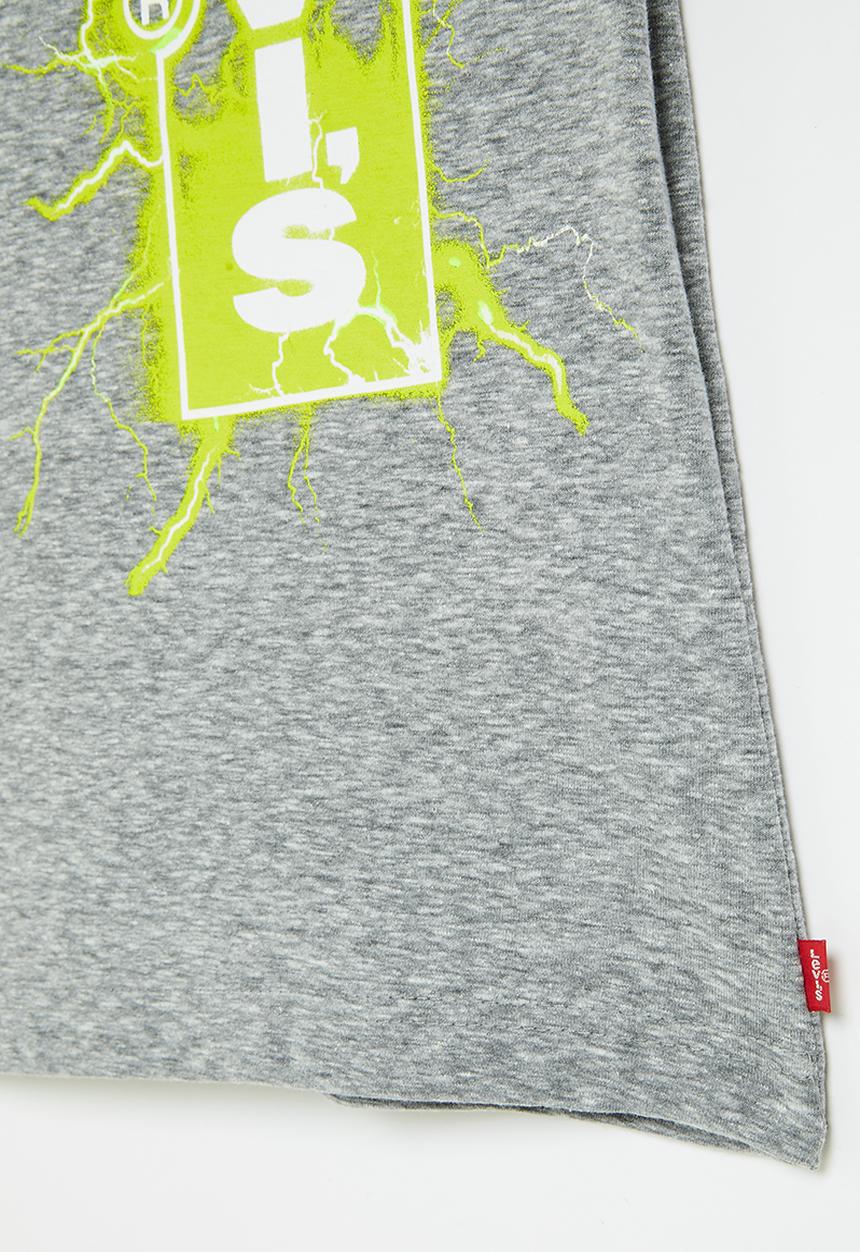 Levi’s® - Lvb lightning strike tee shirt - gargoyle cloud heather