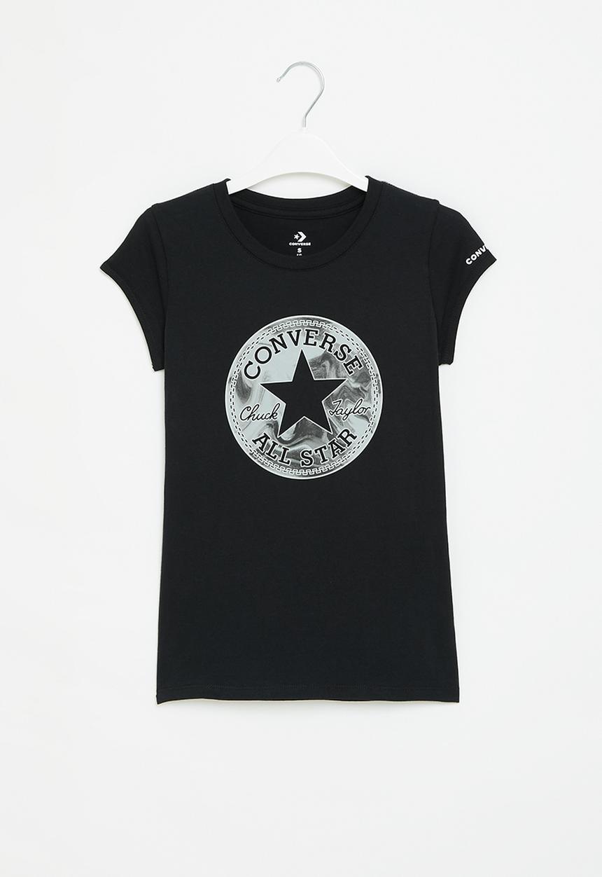 Converse - Cnvg tonal wave classic tee - black