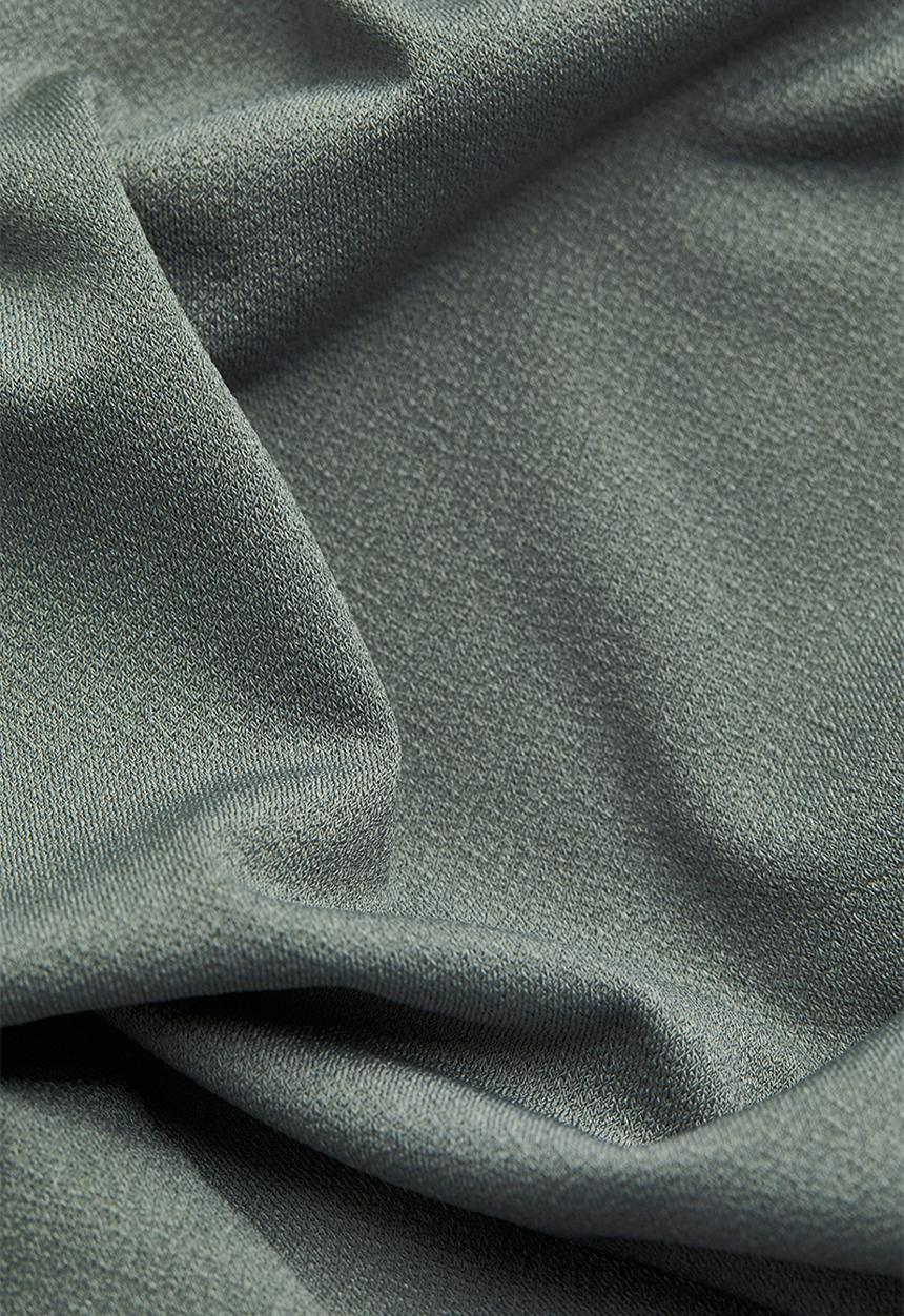 H&M - V-neck top - grey-green