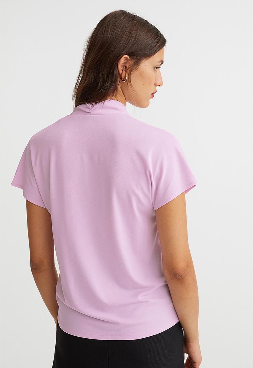 H&M - V-neck top - light pink