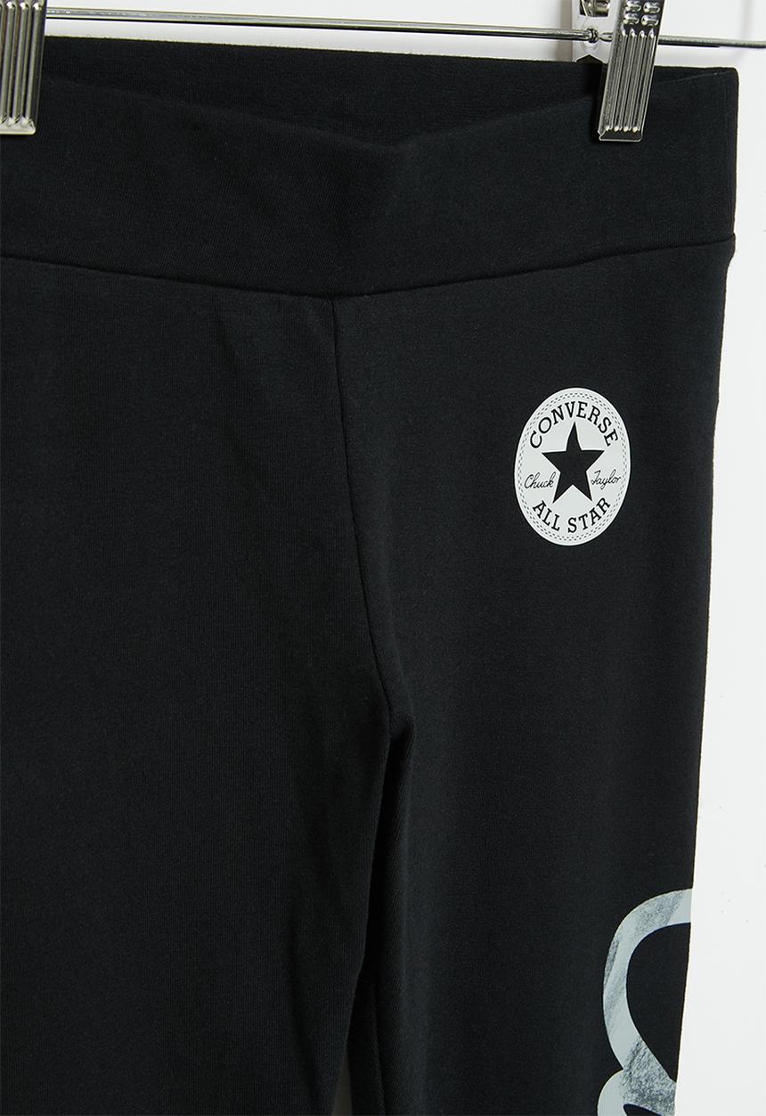 Converse - Cnvg converse script gfx legging - black