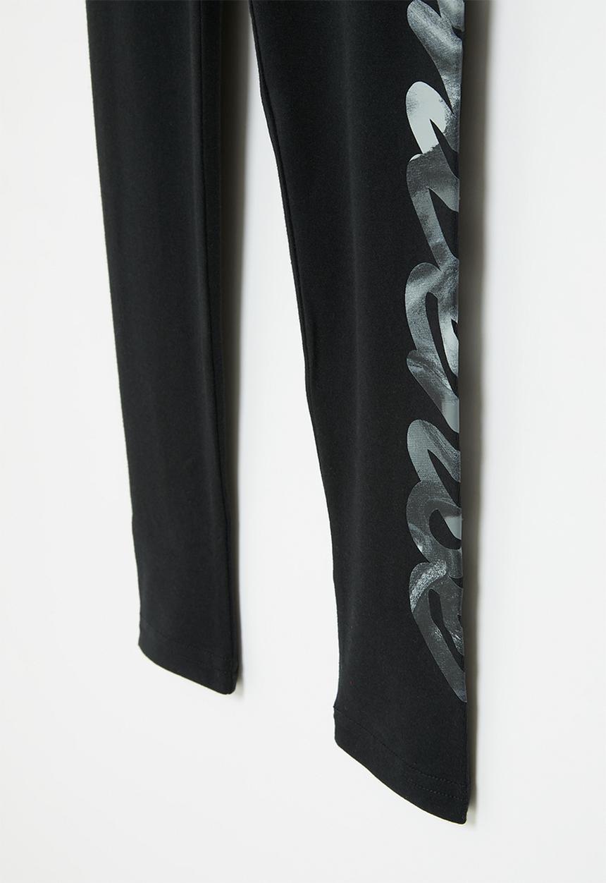 Converse - Cnvg converse script gfx legging - black