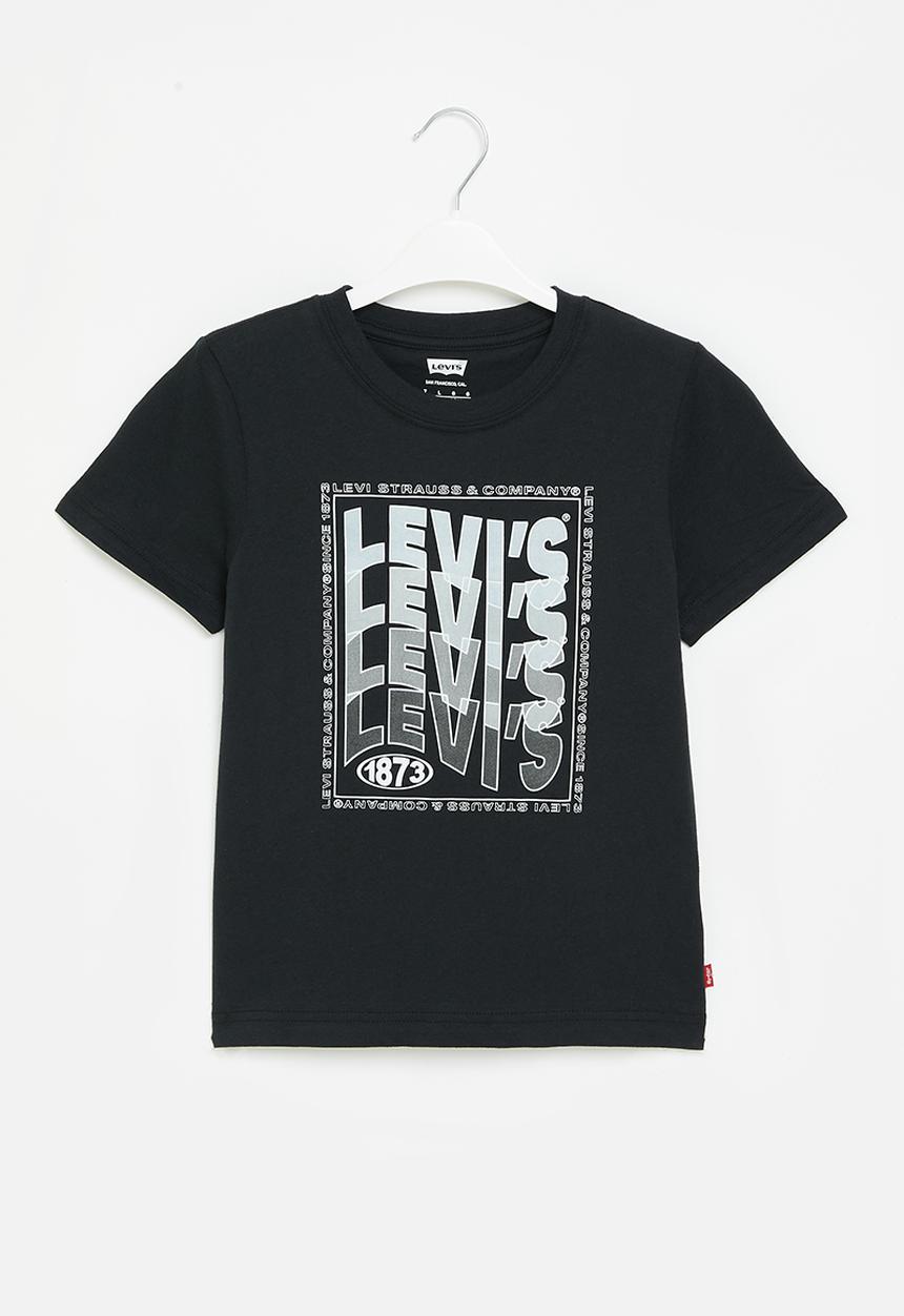 Levi’s® - Lvb wavy logo tee shirt - black